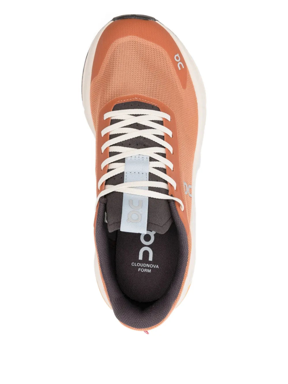 On Running Cloudnova Form 2 — Orange — Size US M 3.5 - US W 5 — Top View