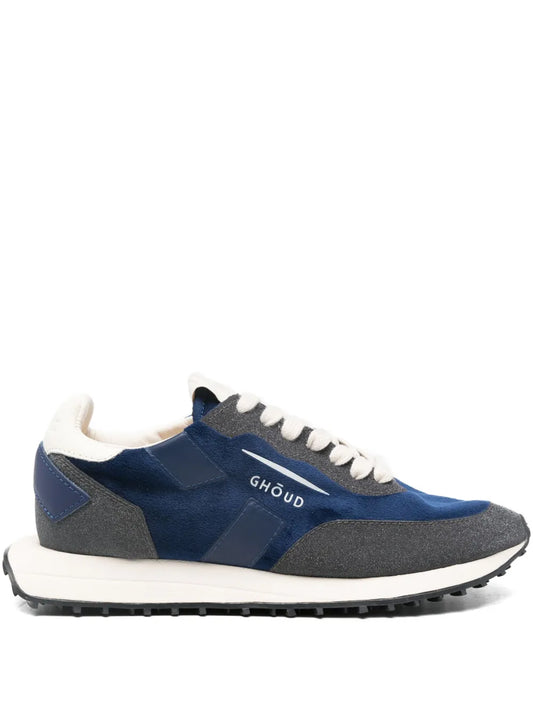 GHOUD Rush Starter Phylon Suede Panelled — Blue — Size US M 3.5 - US W 5 — Front View
