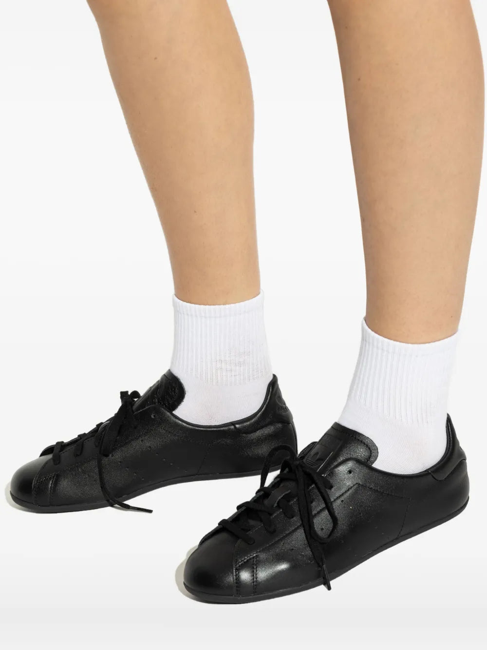 adidas Stan Smith Lo Pro — Black — Size US M 3.5 - US W 5 — Detail View