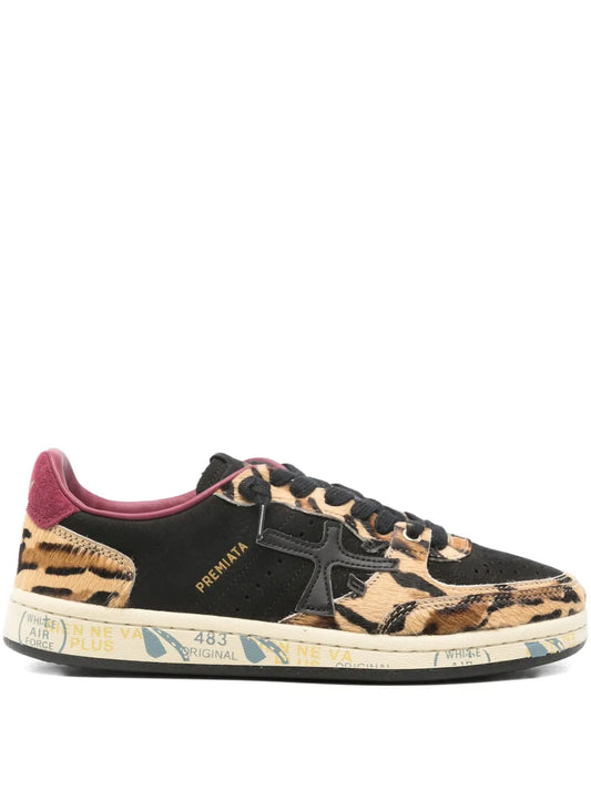 Premiata Bskt Clayd — Black — Size US M 3.5 - US W 5 — Front View