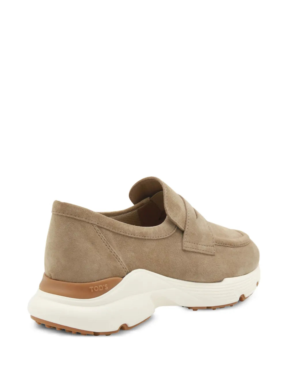 Tod's Suede — Beige — Size US M 3.5 - US W 5 — Back View