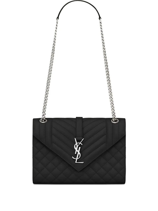 Saint Laurent Medium Envelope Shoulder Bag — Same as shown — Size One Size — Front View