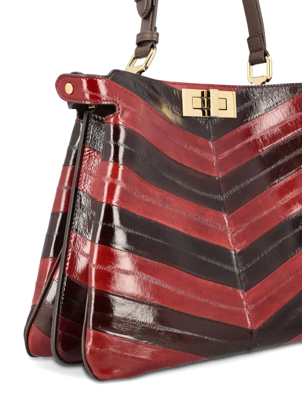 Fendi Medium Peekaboo Soft Shoulder Bag — Same as shown — Size One Size — Back View