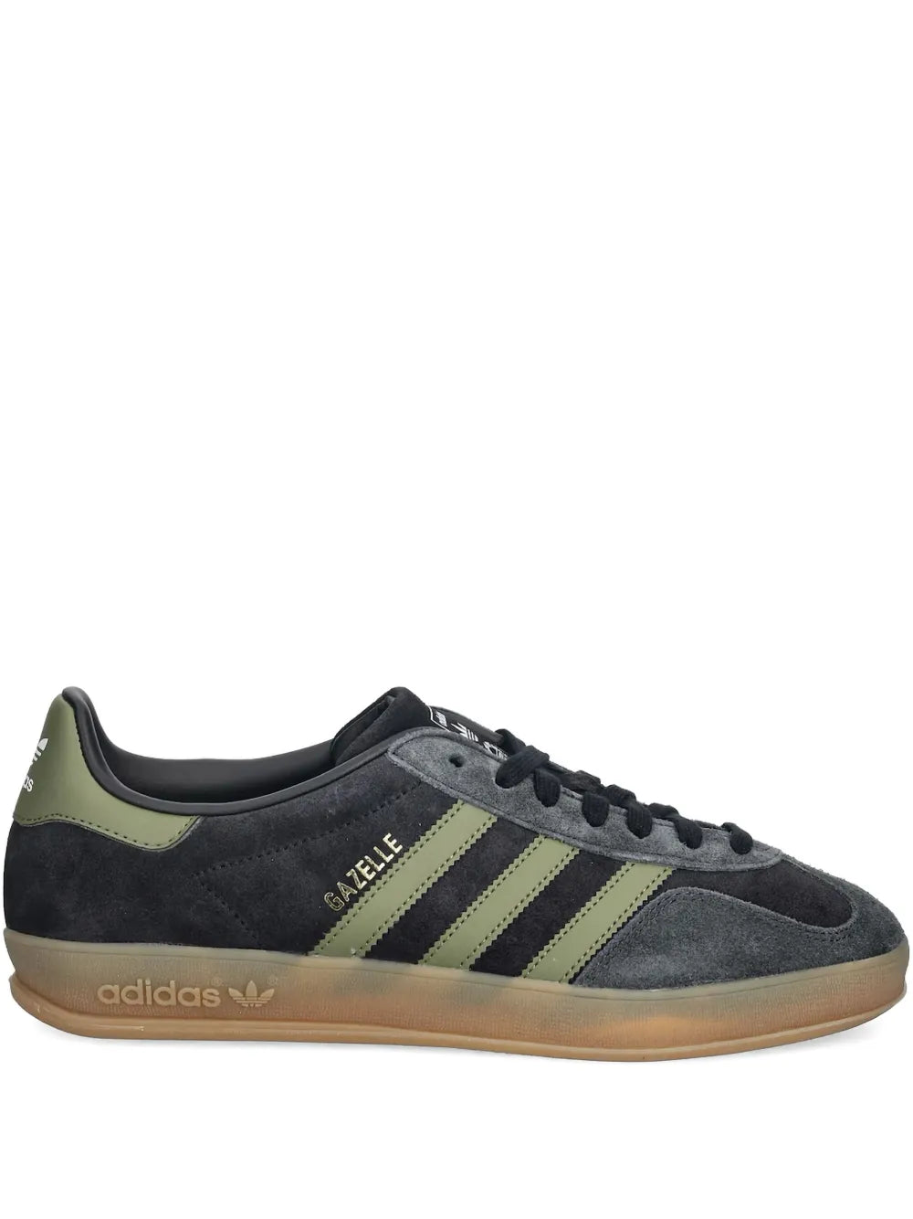 adidas Gazelle Indoor — Green — Size US M 3.5 - US W 5 — Front View