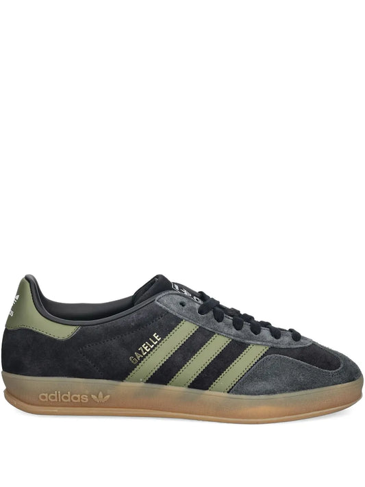 adidas Gazelle Indoor — Green — Size US M 3.5 - US W 5 — Front View