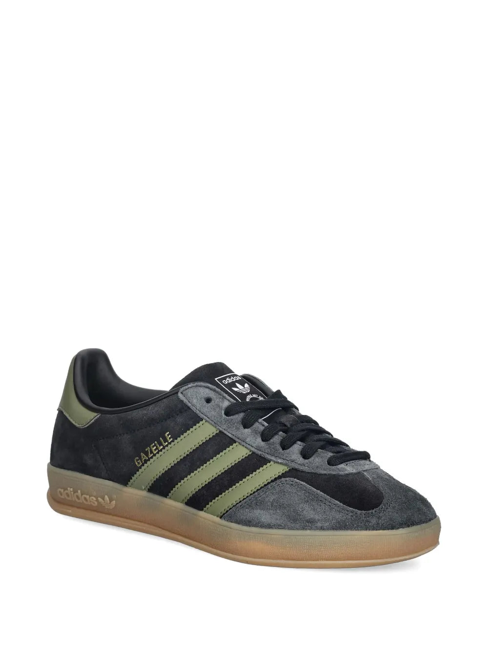 adidas Gazelle Indoor — Green — Size US M 3.5 - US W 5 — Side View
