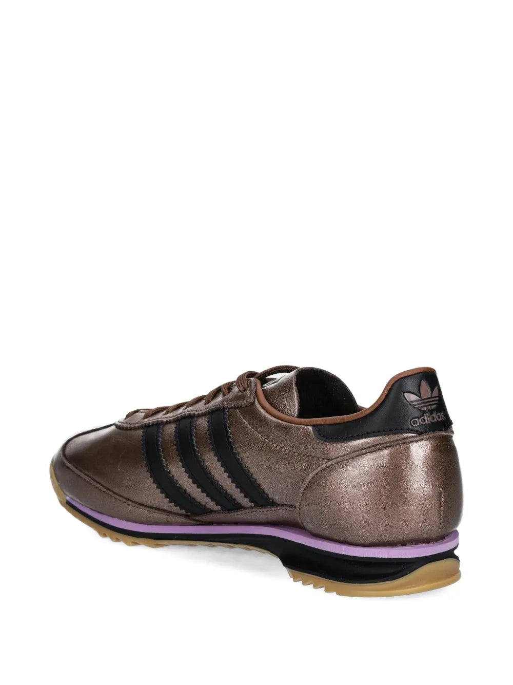 adidas Sl 72 Og Striped — Brown — Size US M 3.5 - US W 5 — Top View