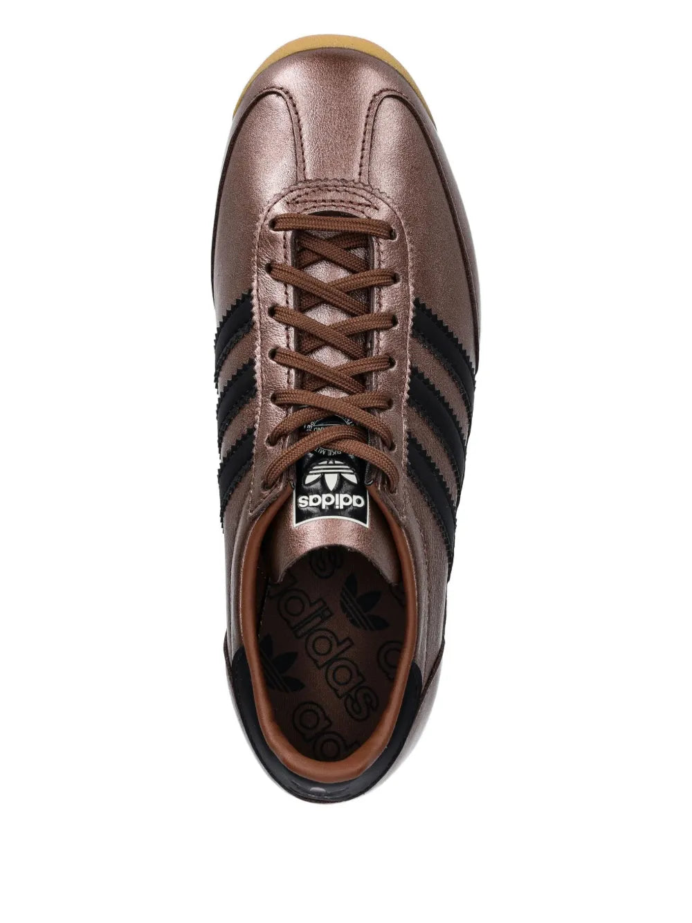 adidas Sl 72 Og Striped — Brown — Size US M 3.5 - US W 5 — Back View