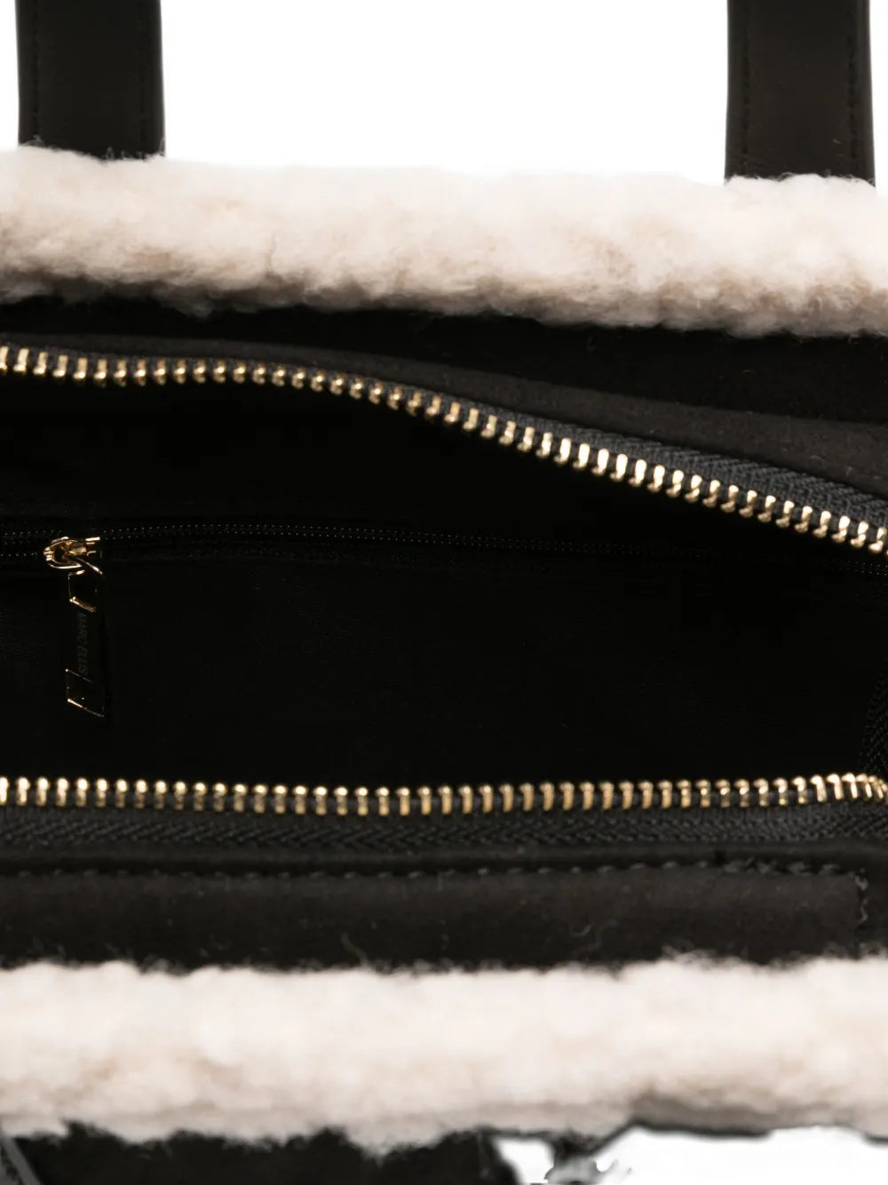 Marc Ellis Buby Shearling Trim Shoulder Bag — Same as shown — Size One Size — Detail View