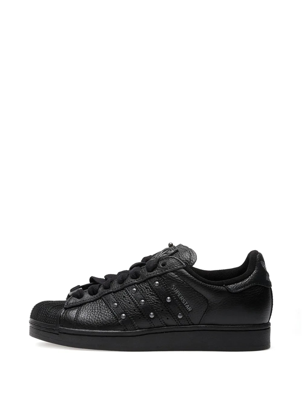 adidas Superstar Ii Studded Sneakers — Black — Size US M 9.5 - US W 11 — Back View