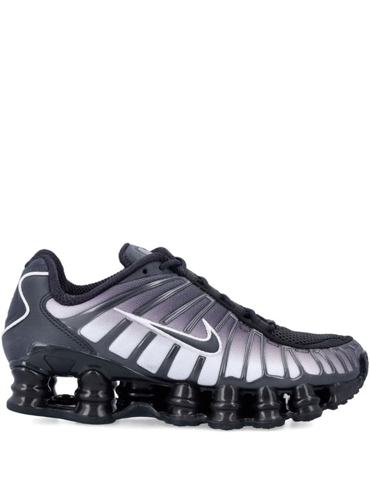 Nike Shox Tl Swoosh Detail Trainers — Black — Size US M 3.5 - US W 5 — Front View