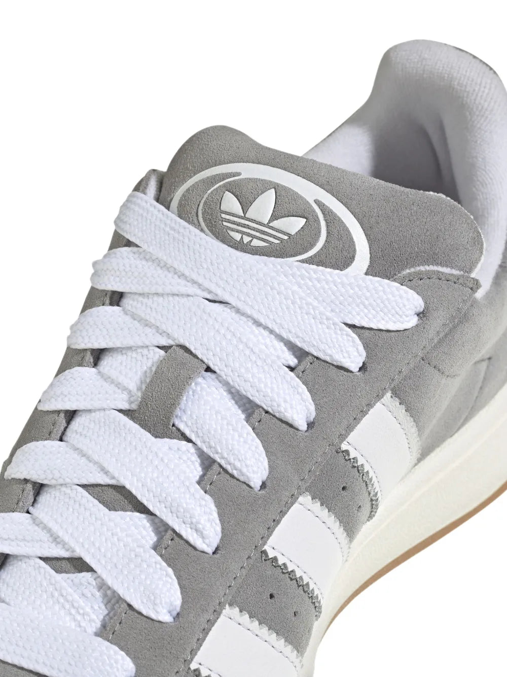 adidas Campus 00S Suede Sneakers — Grey — Size US M 10.5 - US W 12 — Detail View