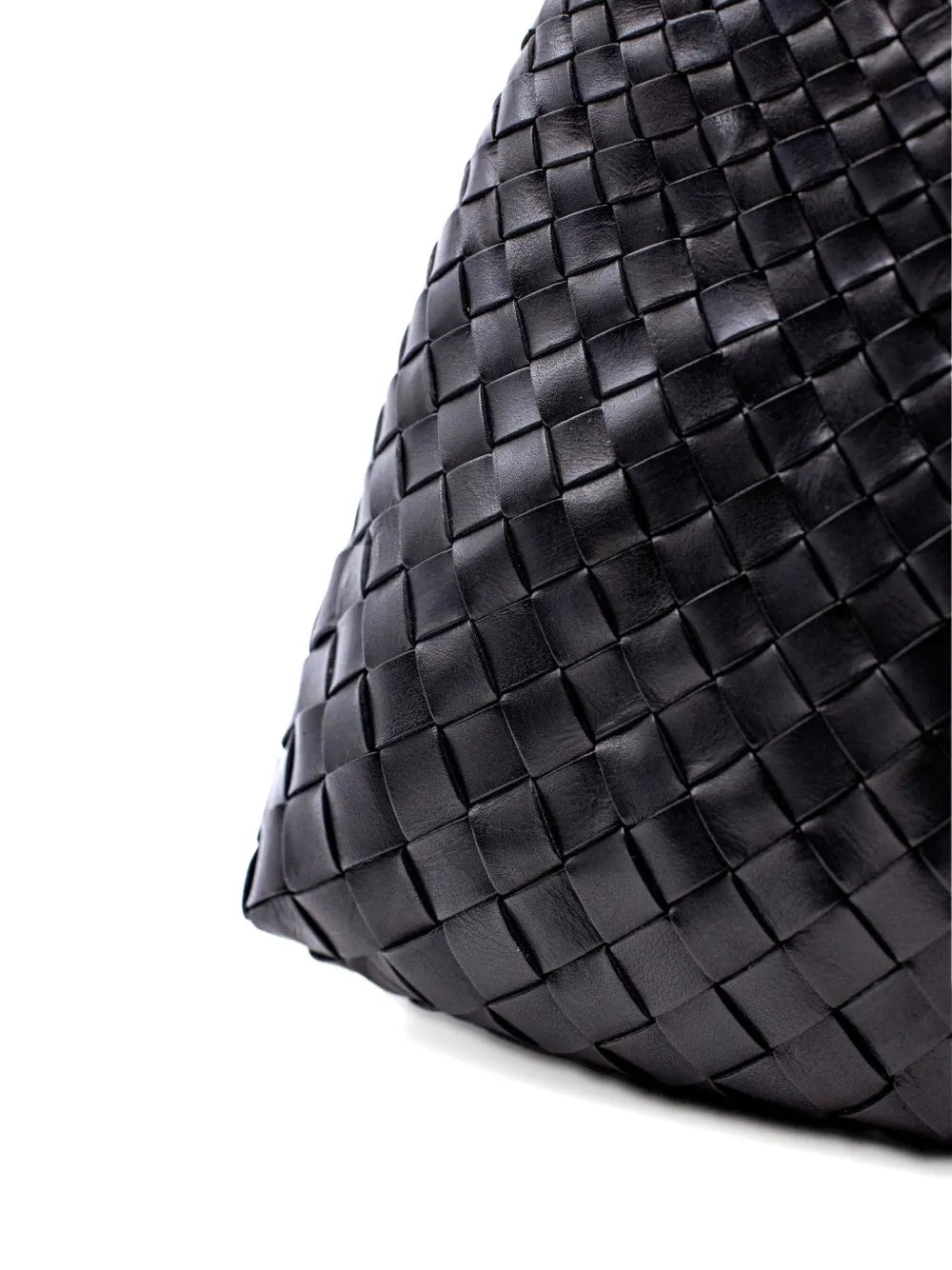 Dragon Diffusion Woven Leather Tote Bag — Same as shown — Size One Size — Top View