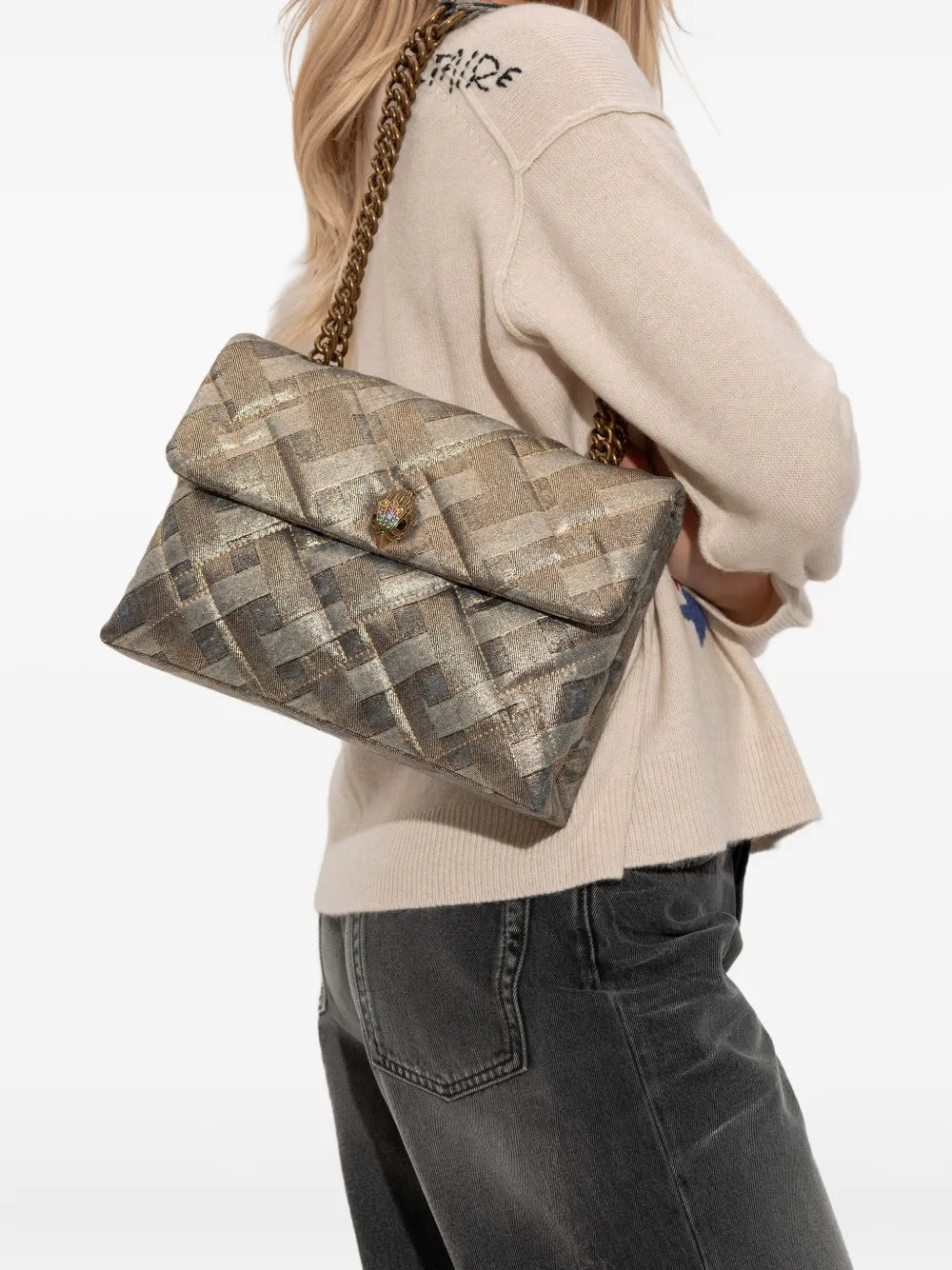 Kurt Geiger London Large Kensington Shoulder Bag — Same as shown — Size One Size — Side View