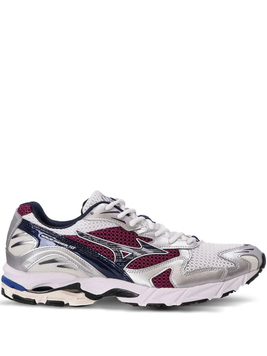 Mizuno Wave Rider 10 Panelled — Grey — Size US M 3.5 - US W 5 — Front View