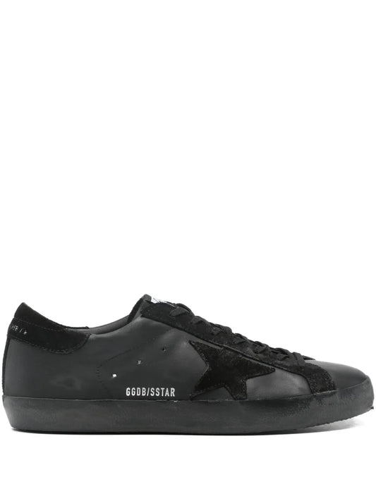 Golden Goose Super-Star — Black — Size US M 3.5 - US W 5 — Front View