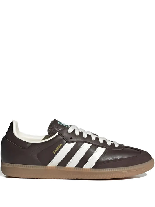 adidas Samba Og Sneakers — Dark Brown — Size US M 11.5 - US W 13 — Front View