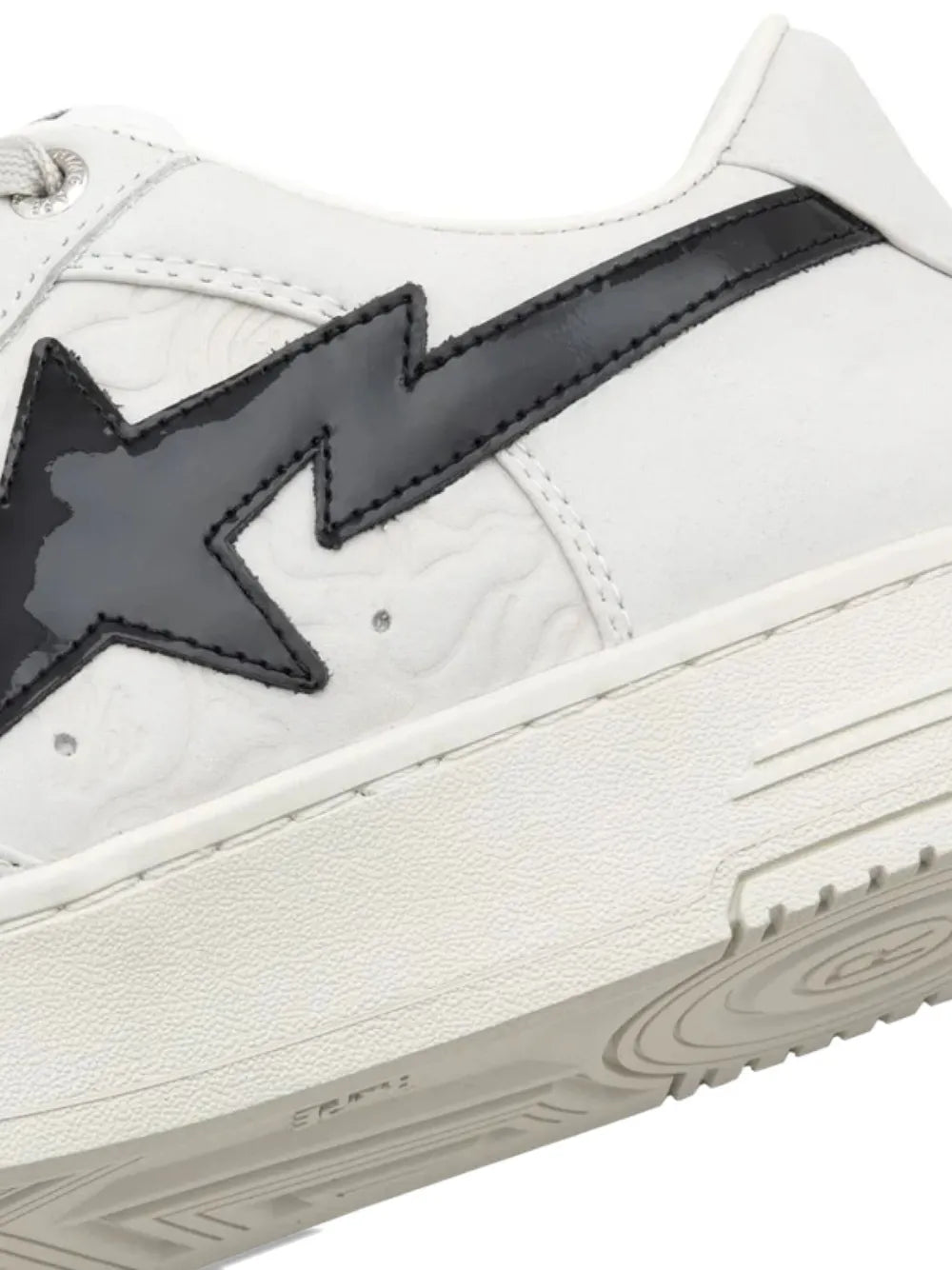 A Bathing Ape?Sta Os Sneakers — White — Size US M 3.5 - US W 5 — Top View