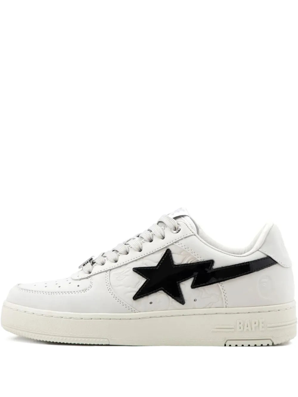 A Bathing Ape?Sta Os Sneakers — White — Size US M 3.5 - US W 5 — Front View