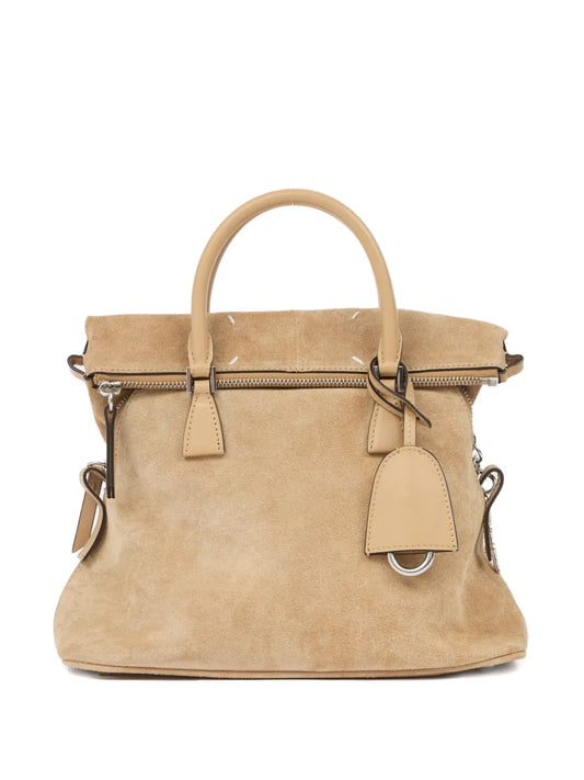 Maison Margiela Soft 5Ac Leather Shoulder Bag — Same as shown — Size One Size — Front View
