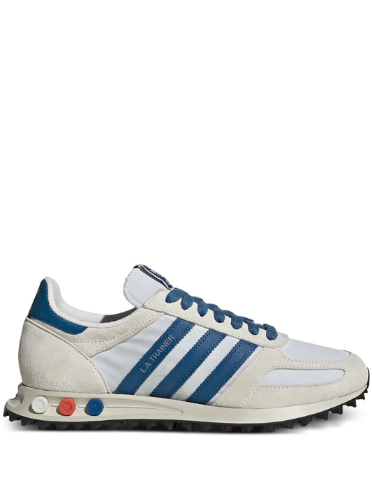 adidas La Trainer Og Sneakers — Grey — Size US M 10 - US W 11.5 — Front View