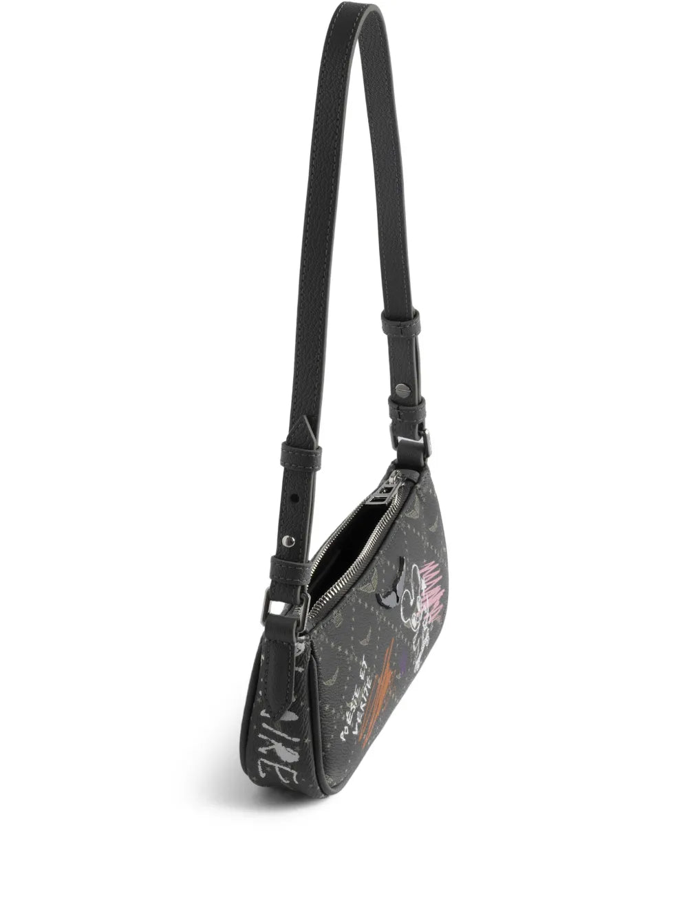 Zadigvoltaire Z Monogram Graphic Shoulder Tag — Same as shown — Size One Size — Detail View