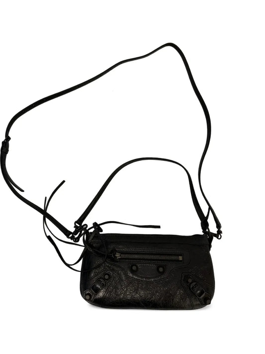 Balenciaga Studded Le City Shoulder Bag — Same as shown — Size One Size — Front View
