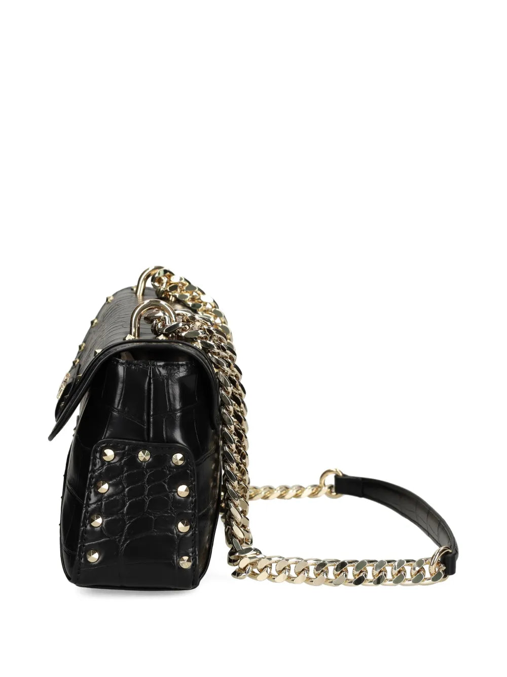 Just Cavalli Stud Embellished Shoulder Bag — Same as shown — Size One Size — Top View