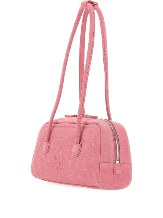 Marge Sherwood Soft Boston Leather Shoulder Bag — Same as shown — Size One Size — Front View