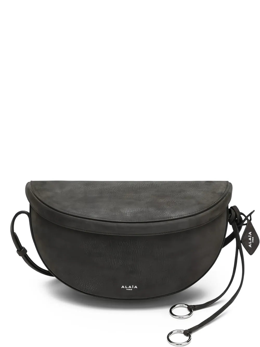 Alaia Hip East West Cross Body Bag — Same as shown — Size One Size — Front View