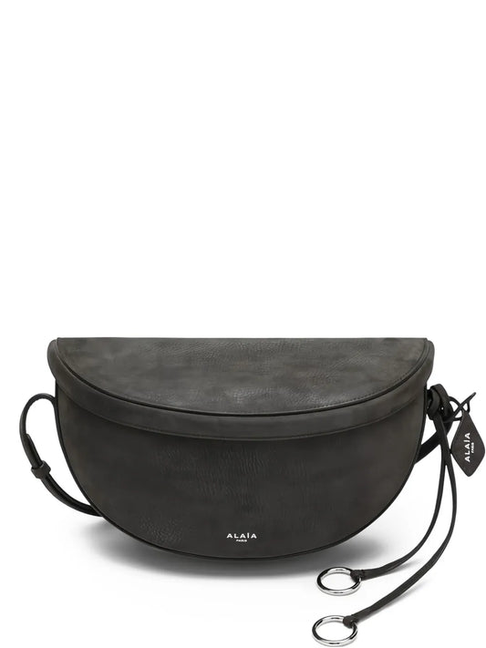 Alaia Hip East West Cross Body Bag — Same as shown — Size One Size — Front View