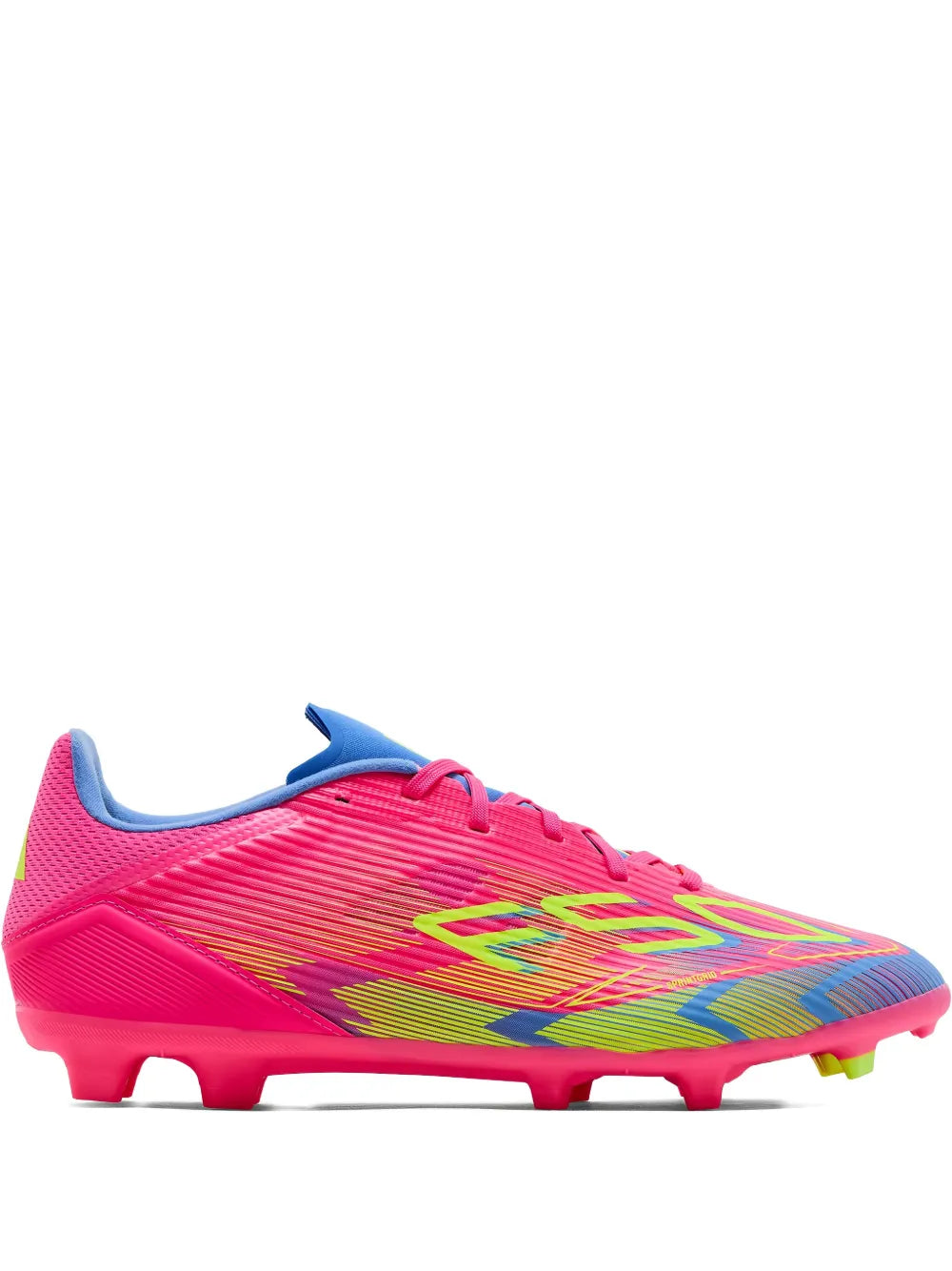 adidas F50 League Fg/Mg Soccer Sneakers — Pink — Size US M 10.5 - US W 12 — Front View