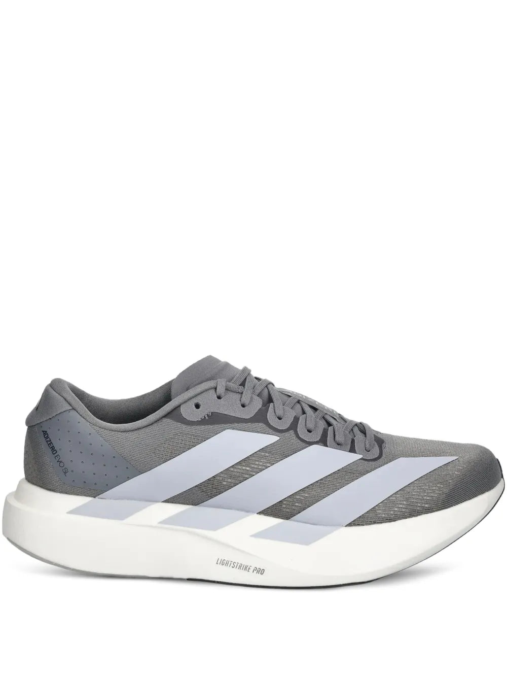 adidas Adizero Evo Sl Sneakers — Grey — Size US M 11 - US W 12.5 — Front View