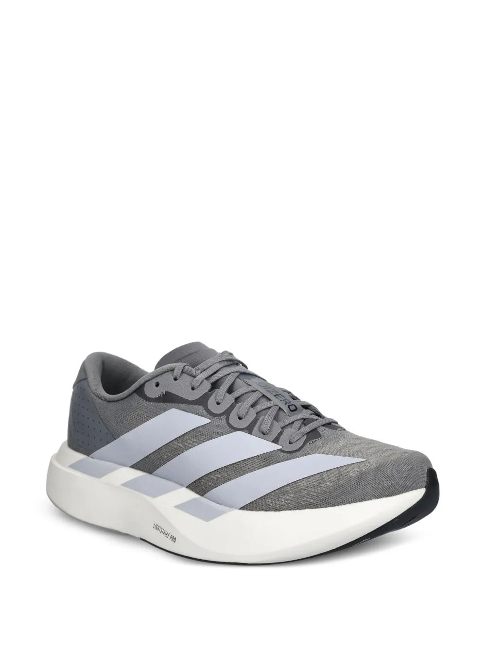 adidas Adizero Evo Sl Sneakers — Grey — Size US M 11 - US W 12.5 — Side View