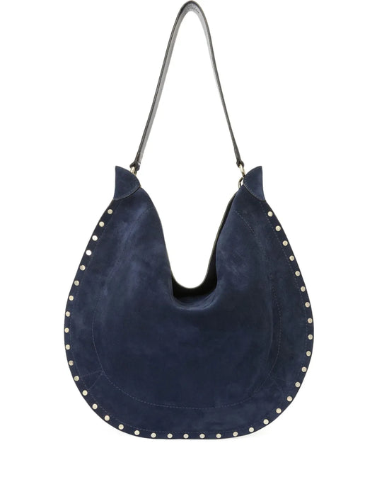 Isabel Marant Oskan Soft Studded Shoulder Bag — Same as shown — Size One Size — Front View