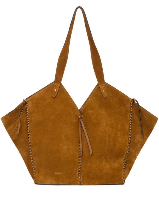 Isabel Marant Stitched Tampa Tote Shoulder Bag — Same as shown — Size One Size — Front View