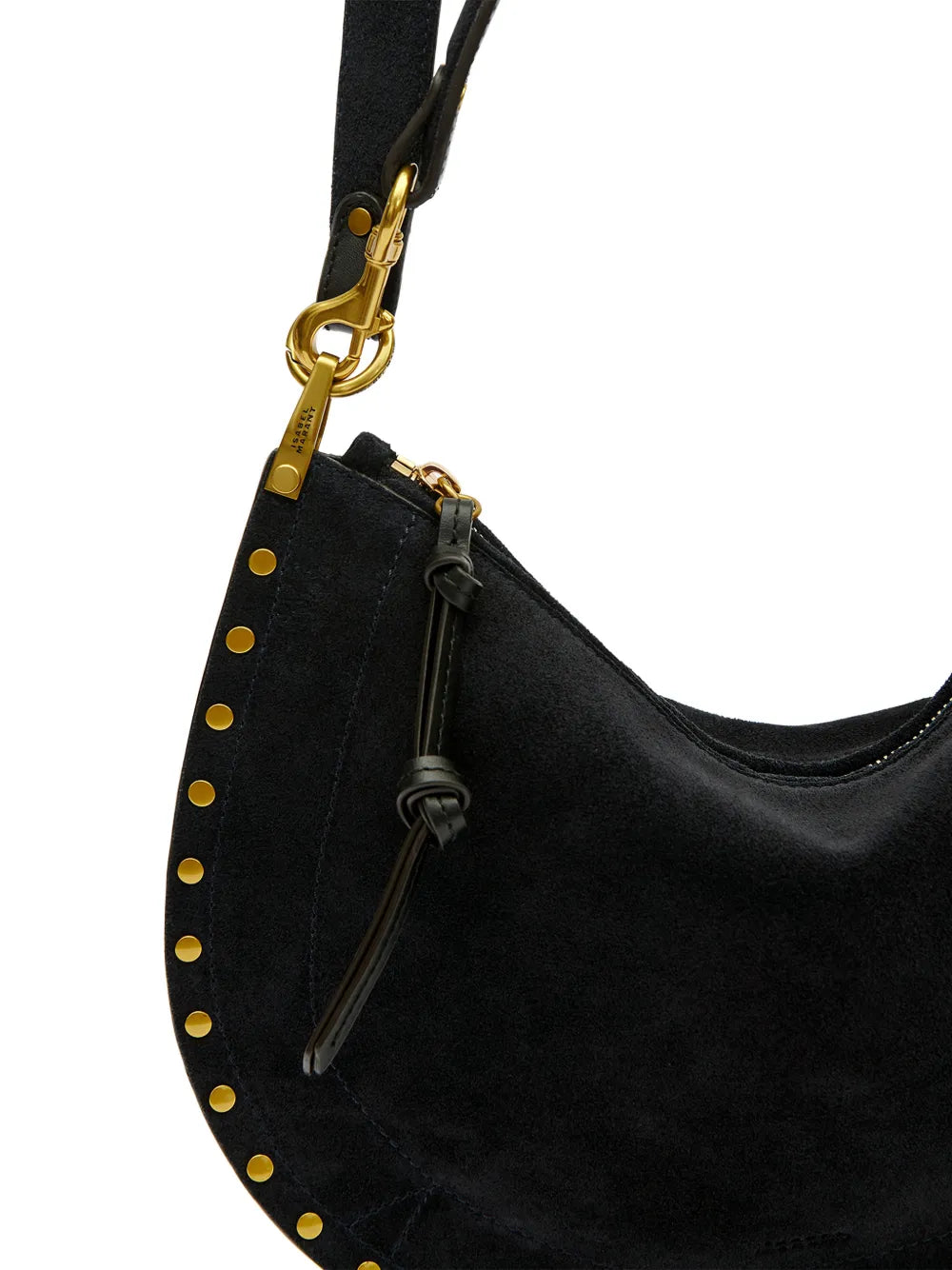 Isabel Marant Oskan Studded Zip Shoulder Strap — Same as shown — Size One Size — Lifestyle View