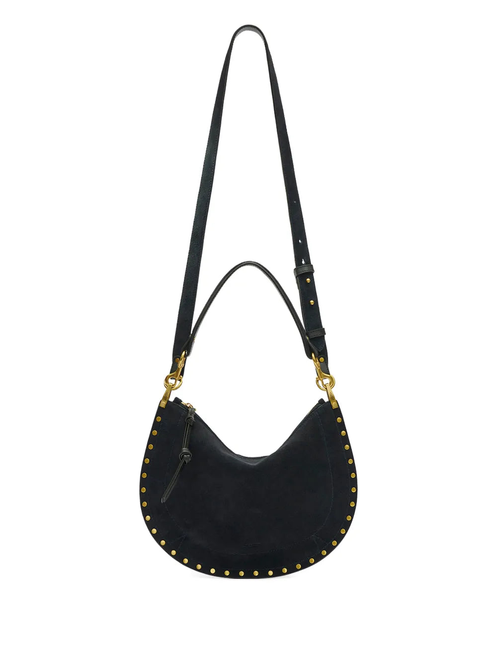 Isabel Marant Oskan Studded Zip Shoulder Strap — Same as shown — Size One Size — Detail View