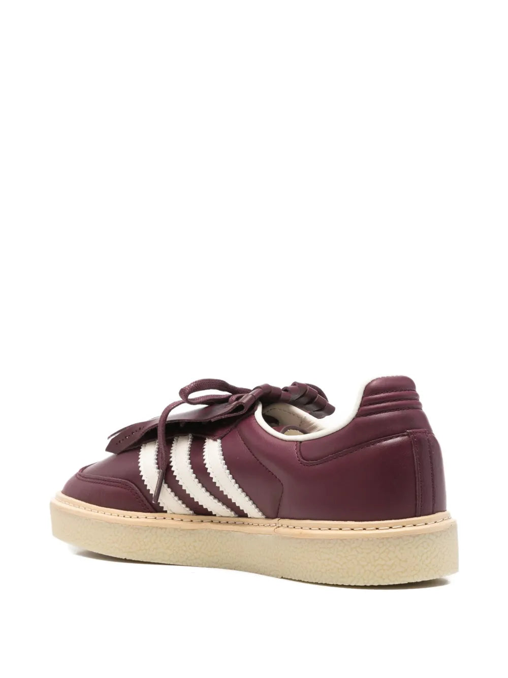 adidas Samba Lux Sneakers — Burgundy — Size US M 10.5 - US W 12 — Back View