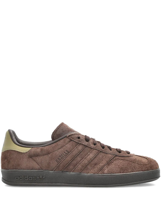 adidas Gazelle Sneakers — Dark Brown — Size US M 4 - US W 5.5 — Front View