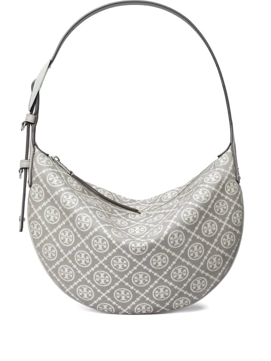 Tory Burch Small Balloon Monogram Utility Shoulder Bag — Same as shown — Size One Size — Front View