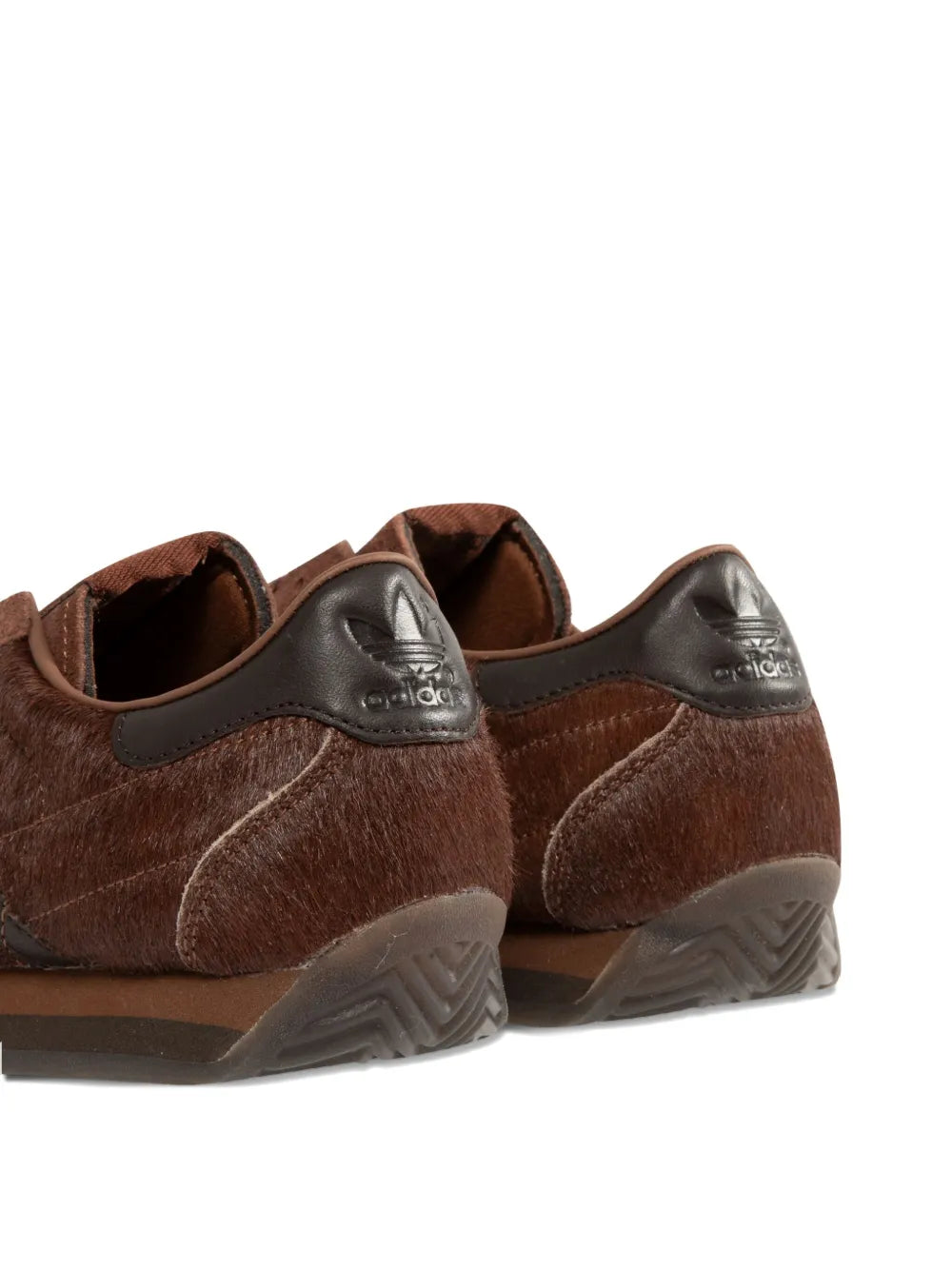 adidas Country Sneakers — Brown — Size US M 9.5 - US W 11 — Top View