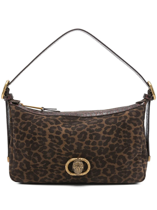 Kurt Geiger London Chelsea Animal Print Shoulder Bag — Same as shown — Size One Size — Front View