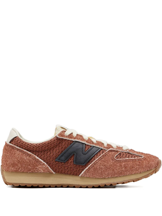New Balance Suede Panelled — Brown — Size US M 3.5 - US W 5 — Front View