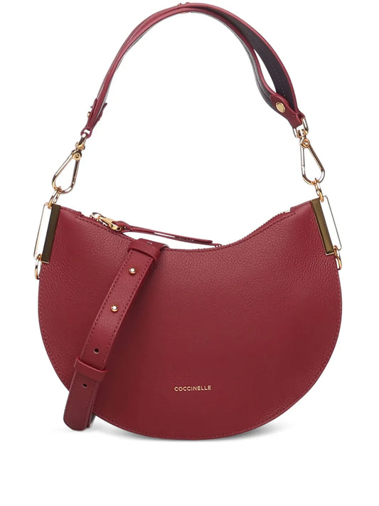 Coccinelle Leather Shoulder Bag — Same as shown — Size One Size — Front View