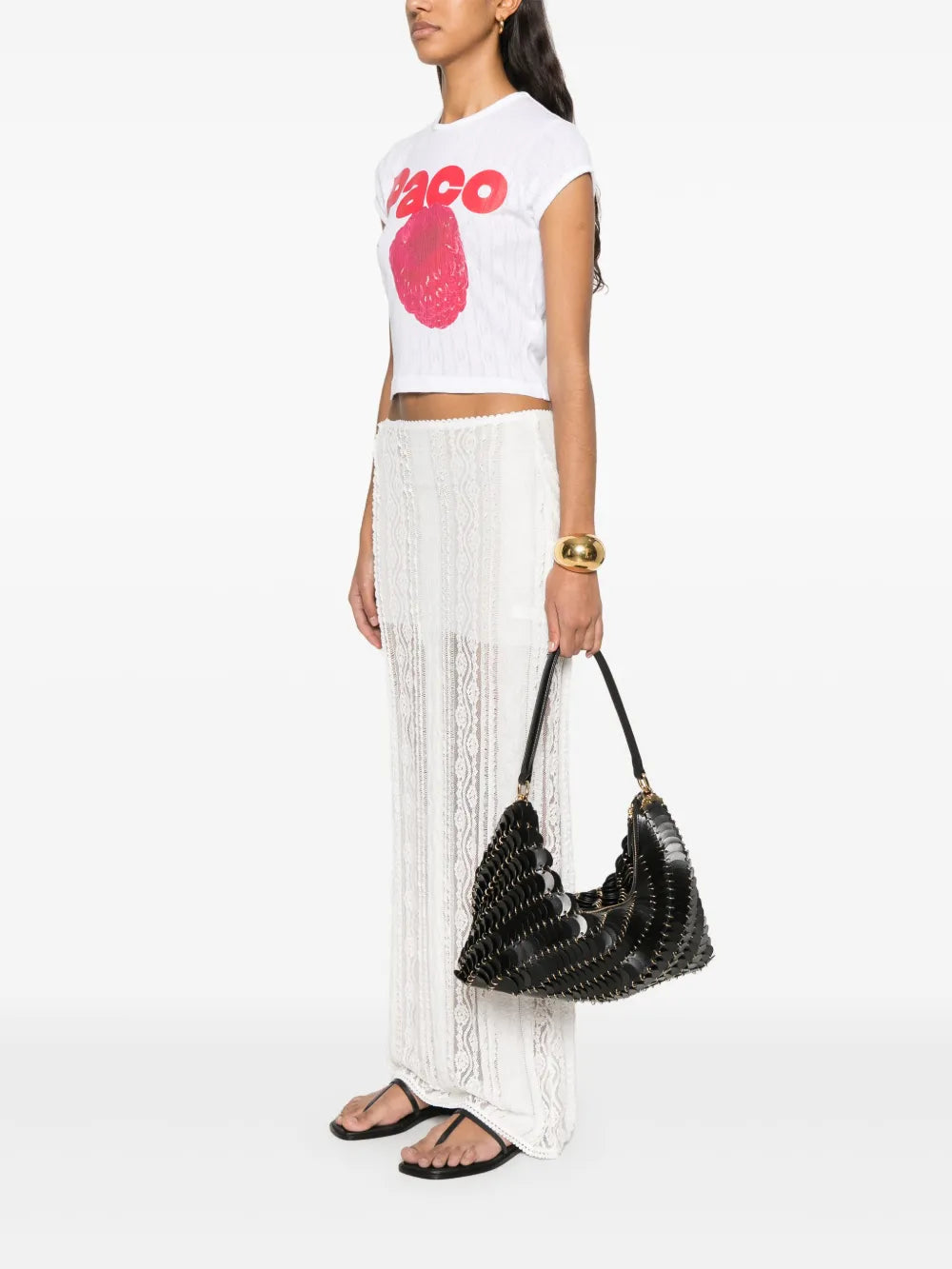 Rabanne Paco Shoulder Bag — Same as shown — Size One Size — Side View