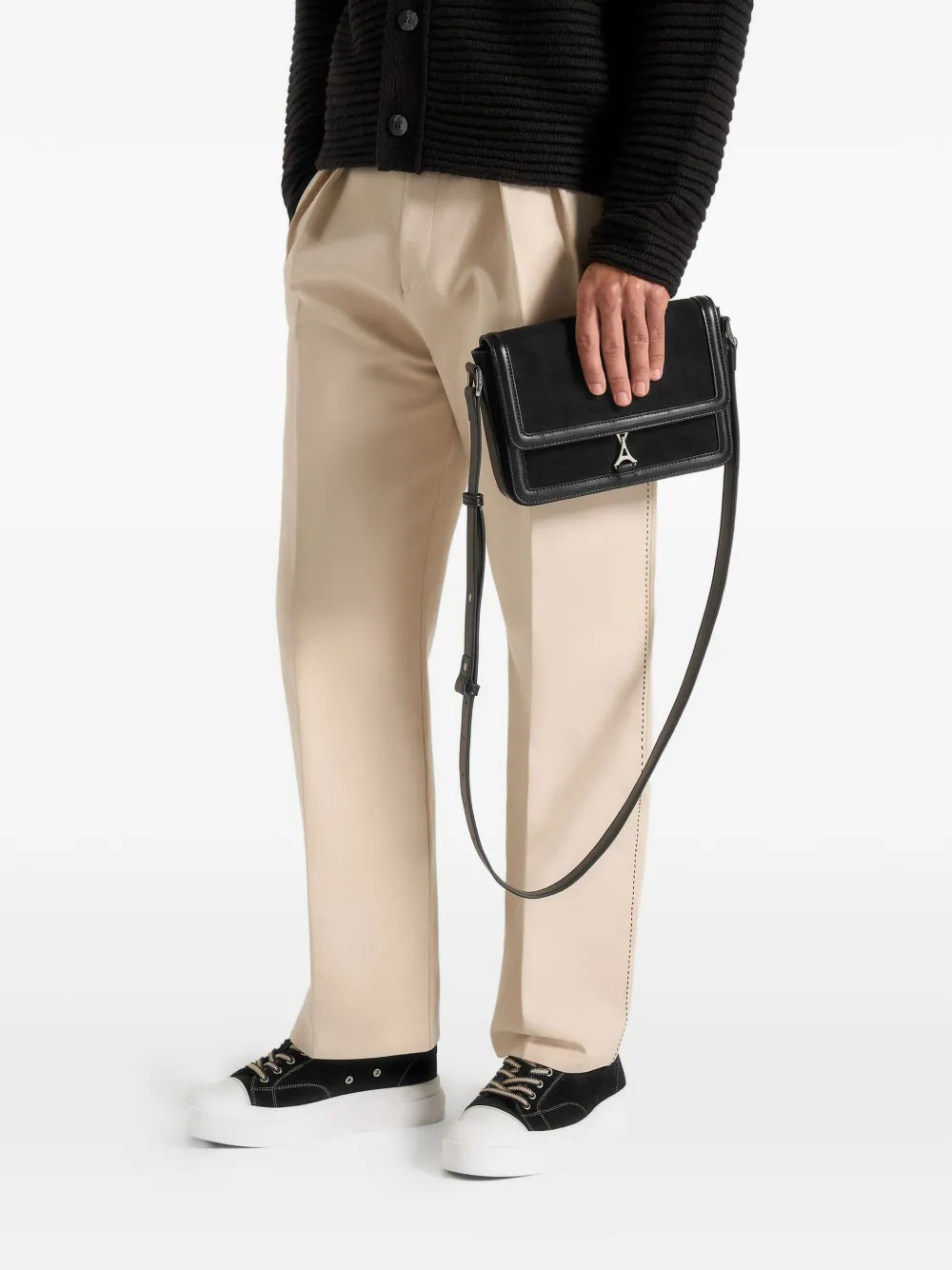 Maniere De Voir Misha Adjustable Strap Shoulder Bag — Same as shown — Size One Size — Side View