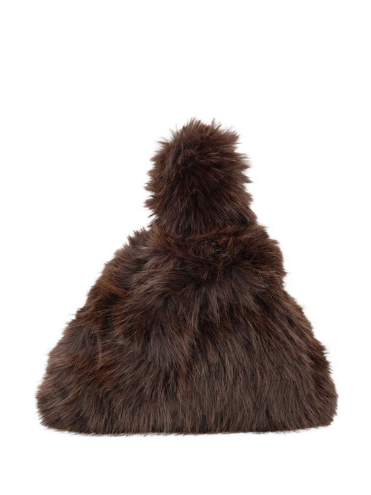 Msgm Furry Shoulder Bag — Same as shown — Size One Size — Front View