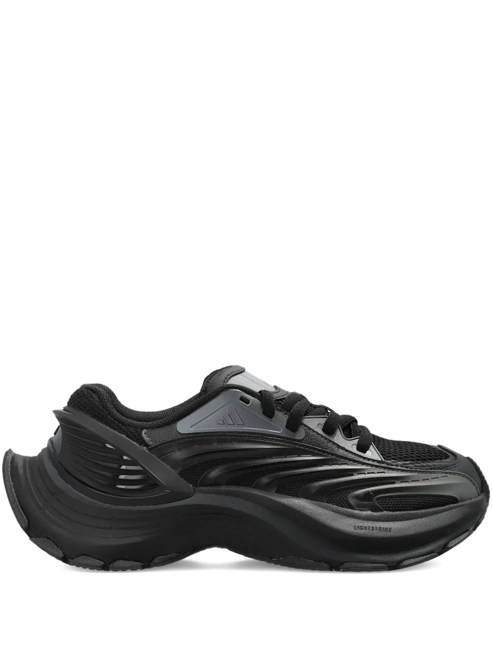 adidas Xlg Mtw Logo-Print Sneakers — Black — Size US M 7 - US W 8.5 — Front View