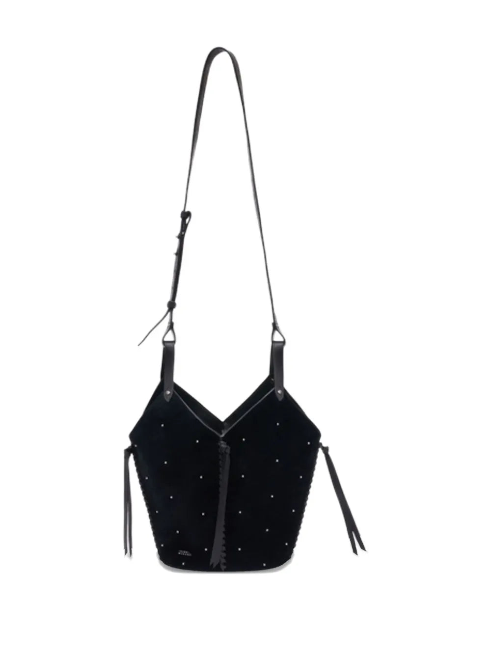 Isabel Marant Tampa Studded Shoulder Bag — Same as shown — Size One Size — Side View